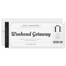 Voucher de Viagem para Fim de Semana Surpresa