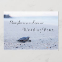 Vow Renewation Sea Turtle