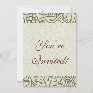 Convites Wallpaper William Morris Grapevine Sage