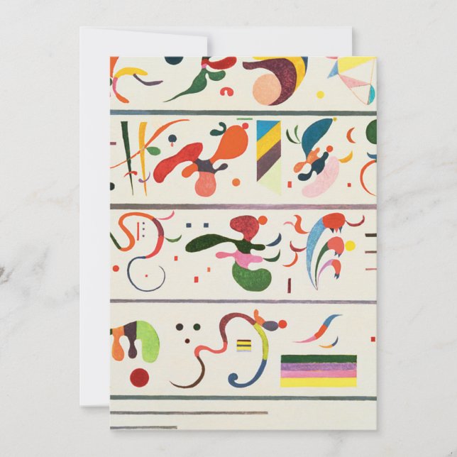 Convites Wassily Kandinsky - Sucessão (Frente)