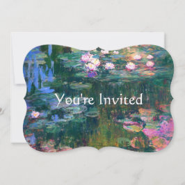 Convites Water Lily Wedding
