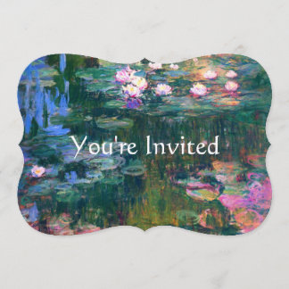 Convites Water Lily Wedding
