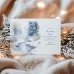 Convites Watercolor Christmas Winter Wonderland<br><div class="desc">Convide seus entes queridos para uma celebração mágica com nosso Convite à Terra Marinha de inverno de Watercolor no Natal! Este belo e trabalhado convite apresenta uma design de aquarela encantadora inspirada por uma serena, terra maravilhosa de neve, fazer a forma perfeita de dar o tom ao seu evento de...</div>