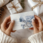 Convites Watercolor Christmas Winter Wonderland<br><div class="desc">Convide seus entes queridos para uma celebração mágica com nosso Convite à Terra Marinha de inverno de Watercolor no Natal! Este belo e trabalhado convite apresenta uma design de aquarela encantadora inspirada por uma serena, terra maravilhosa de neve, fazer a forma perfeita de dar o tom ao seu evento de...</div>