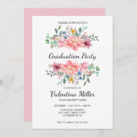 Watercolor Floral Girly