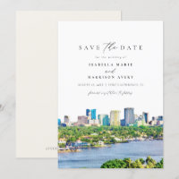 Watercolor Fort Lauderdale Florida Salve a Data