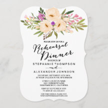 Watercolor Ivory Buquê Anemones