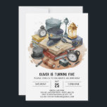 Convites Watercolor Kids Detetive Birthday<br><div class="desc">Mergulhe no mundo certeiro do mistério e celebração com nosso convite à Detetive Birthday das Crianças de Watercolor. Adaptado para crianças de todas as idades, este design capta a essência da curiosidade juvenil através da sua vibrante paleta de aquarelas. O seu pequeno detetive ficará entusiasmado enquanto eles embarcarão numa viagem...</div>