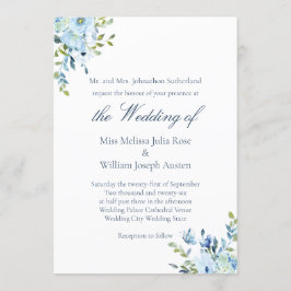 Convites Watercolor Love é Patient Christian Wedding