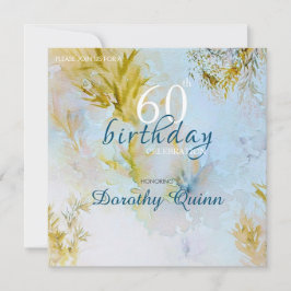 Convites Watercolor Soft Heavenly Sai Aniversário