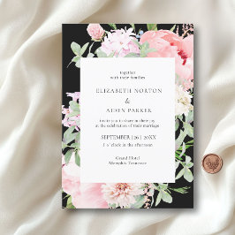Convites Watercolour Botanical Spring Wedding Collection