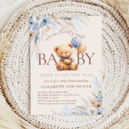 Convites We Can Bearly Wait Teddy Bear Baby Shower
