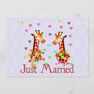Convites Wedding Girafes