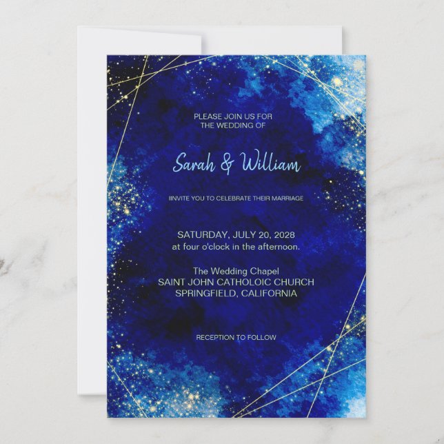 Convites Wedding Invitation  (Frente)