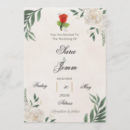 Convites Wedding Invitation