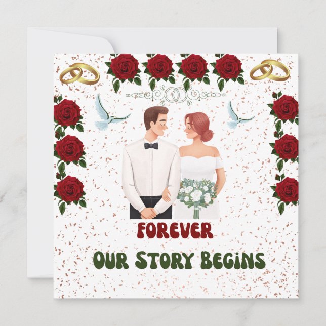 Convites Wedding Invitation (Frente)