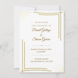 Convites wedding invitation