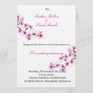 Convites Wedding Invitation