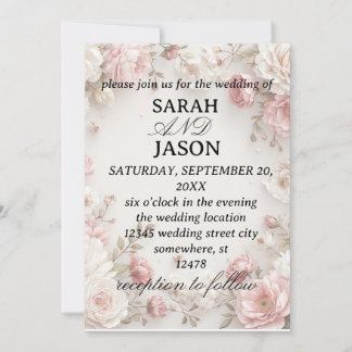 Convites wedding invitation