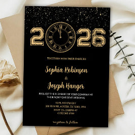 Convites Wedding Invitation new year celebrations 