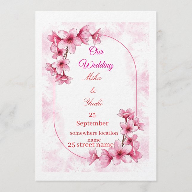 Convites Wedding Invitations (Frente)