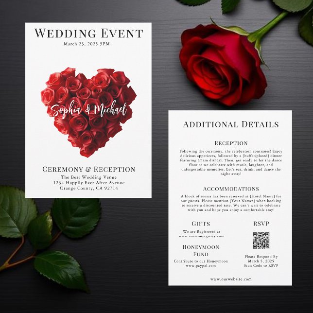 Convites Wedding Magazine Cover All in One (Wedding Magazine Cover All in One Invitation)