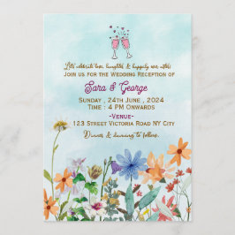 Convites Wedding Reception Invitations