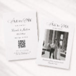 Convites Wedding Save the Date Photo<br><div class="desc">Announce your celebration with this Personalized Wedding Save the Date Photo Invitation, a stylish choice for couples looking for elegant save the date templates. Designed for memorable save the date ideas photos, this card blends timeless style with modern save the date wedding trends and creative save the date photo ideas....</div>