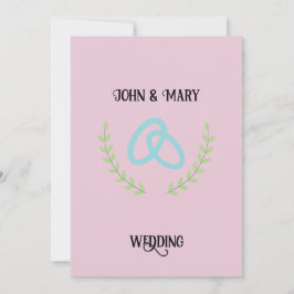 Convites Wedding Tag announcement