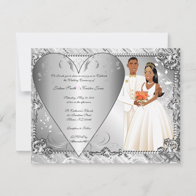 Convites WeddingInvitTemplate3. (Frente)