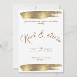 Convites Weeding invitation