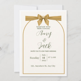 Convites Weeding invitation