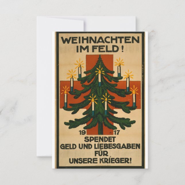Convites Weinachten im Feld! (Frente)