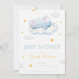 Convites Welcome Little Star Baby Shower