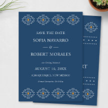 Western Save The Date Card, Conjunto Rio Rancho