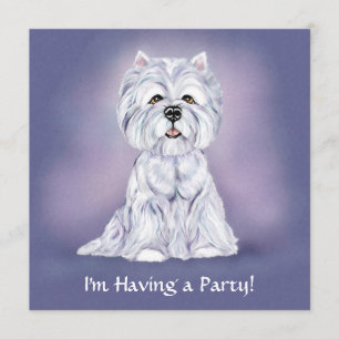 Convites Westie Sit