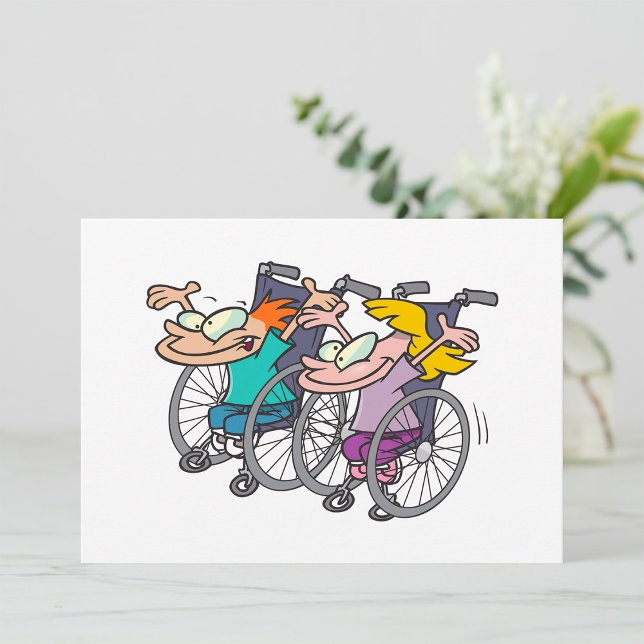 Convites Wheelchair Race Invitations (Criador carregado)
