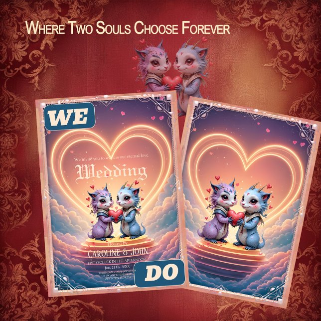 Convites Where Two Souls Choose Forever  (Criador carregado)