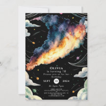 Whimsic Cosmic Space Aniversário