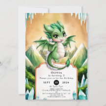 Whimsical Boho Dragon Birthday