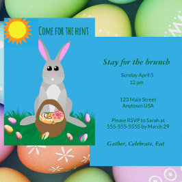 Convites Whimsical Easter Brunch 