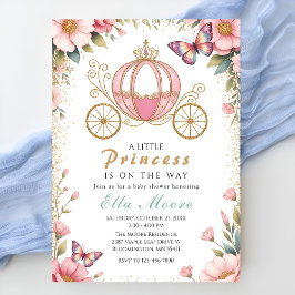 Convites Whimsical Fairytale Princess Baby Shower
