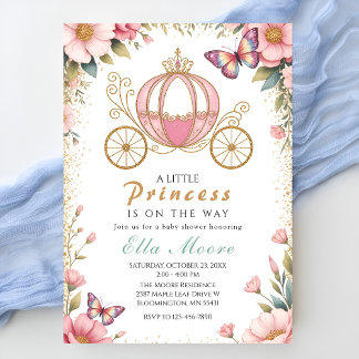 Convites Whimsical Fairytale Princess Baby Shower