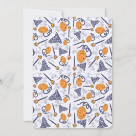 Convites Whimsical Halloween Greeting Card – Magical Doodle