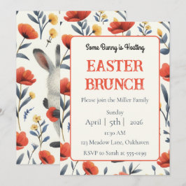 Convites Whimsical Meadow Personalized Easter Brunch