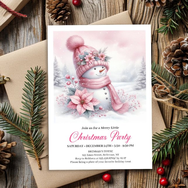 Convites Whimsical Snowy Forest Kids Digital Download Xmas (Whimsical Snowy Forest Kids Digital Download Christmas Invitation

)