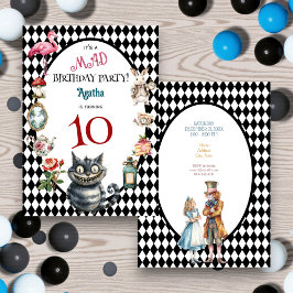 Convites Whimsical Watercolor Wonderland Birthday Party