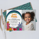 Convites Whimsso Cactus Floral Modern Fiesta Kid Birthday<br><div class="desc">Este design de convite chic desértico personalizável é perfeito para uma festa de aniversário de festa para crianças divertida e esquisita! Apresentando cactos brancos desenhados à mão e flores em tons arrojados e vibrantes como coral, amarelo, vermelho, rosa e azul, traz uma vibração lúdica ao deserto para a sua celebração....</div>