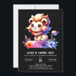 Convites Whimsy Kids Lion Birthday<br><div class="desc">O aniversário do Leão Whimsy Kids traz uma design divertida e alegre, perfeita para crianças que amam um pouco de diversão e imaginação. Este convite digital é personalizável online, permitindo que você adicione toques pessoais com facilidade. Apresentando um leão adorável com detalhes caprichosos, ele estabelece um tom alegre para um...</div>