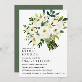 Convites White Bloom | Bridal Bridal Buquê Brunch